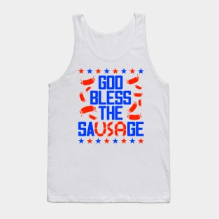 God Bless The SaUSAge Tank Top